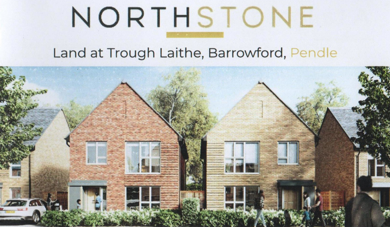 Image of North Stone houses proposed for Trough Laithe, Barrowford